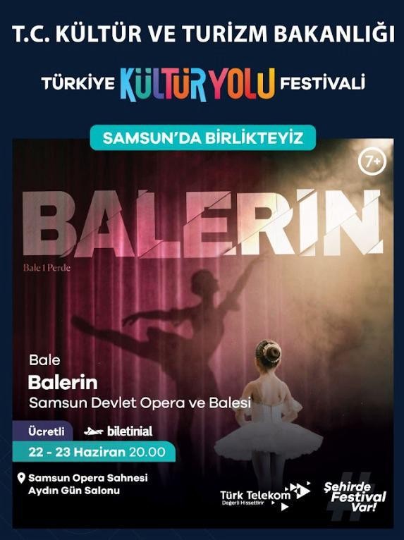 TÜRKİYE KÜLTÜR YOLU FESTİVALİ’NİN YEDİNCİ DURAĞI SAMSUN OLACAK